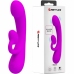 Pretty Love Sincere Intimate Dual Vibrating System Purple Silicone 23cm
