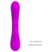 Pretty Love Sincere Intimate Dual Vibrating System Purple Silicone 23cm