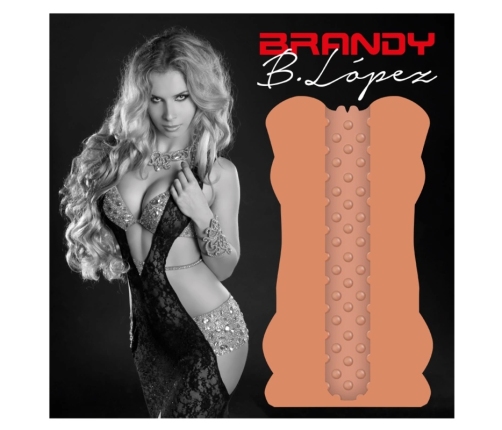 Jamyjob Signature Brandy Anatomical Intimate Device TPR Compact Model