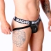 MACHO MX25NC Black Synthetic Leather Jockstrap S