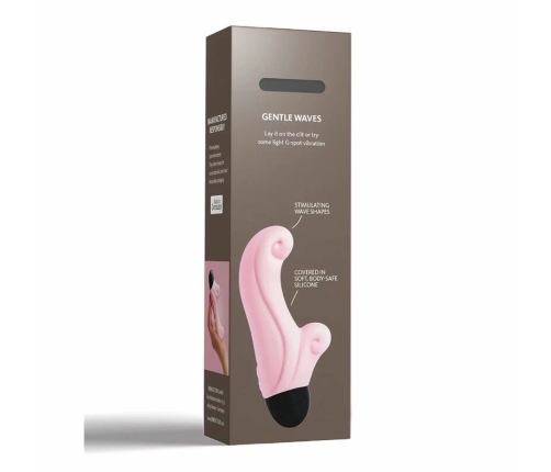 Fun Factory Ocean Pink - Compact Dual-Action Vibrating System, Waterproof
