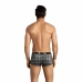 ANAIS FOR MEN Balance Boxer Shorts S Black-Grey Check Microfiber