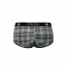 ANAIS Men Balance Brief S Black-Grey Check Microfiber Comfort Fit