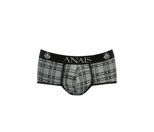 ANAIS MEN Balance Brief XL - Sporty Checkered Microfiber Underwear