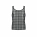 Anais Men Balance Top XL - Checked Microfiber Sleeveless Shirt