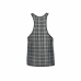 Anais Men Balance Top XL - Checked Microfiber Sleeveless Shirt