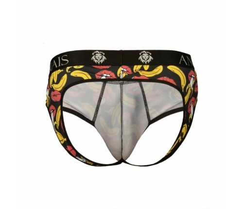 Anais Men Banana Jock Bikini S - Playful Lycra Briefs, Banana Print