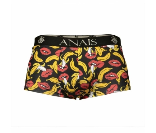 ANAIS MEN Banana Boxer Shorts S - Sporty Fit, Banana Print, Lycra