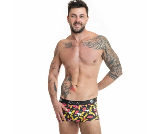 ANAIS MEN Banana Boxer Shorts S - Sporty Fit, Banana Print, Lycra