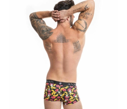 ANAIS MEN Banana Boxer Shorts S - Sporty Fit, Banana Print, Lycra