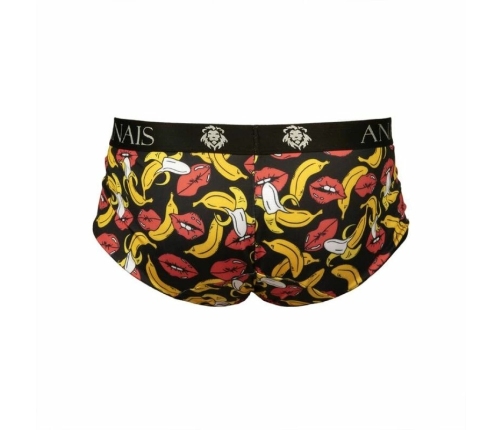 ANAIS MEN Banana Brief L - Sporty Lycra Underwear with Banana Print