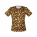 ANAIS MEN Banana Print T-Shirt XL - Soft Lycra, Modern Fit