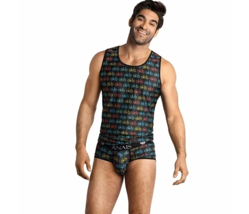 Anais Men Benito Top M - Classic Sleeveless Fitted European Design