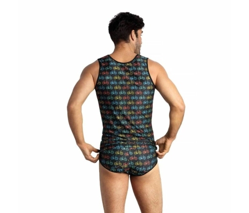 Anais Men Benito Top M - Classic Sleeveless Fitted European Design