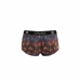 ANAIS MEN CHILL Boxer Shorts S - Sporty Fit, Palms Print, Black Mesh