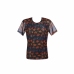 ANAIS MEN CHILL T-Shirt XL - Soft Black Mesh, Colorful Print