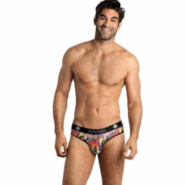 Anais Men Comics Slip XL - Modern Briefs with Comic Print, Soft Modal