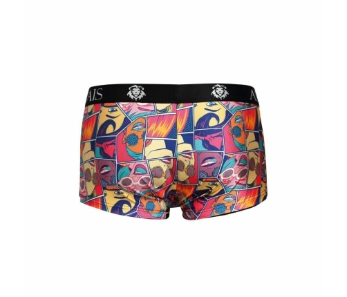 ANAIS MEN Comics Boxer Shorts S - Sporty Fit, Colorful Print, Comfort Material