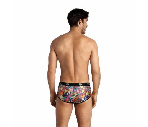 Anais Men Comics Brief L - Sporty Comfort, Fun Print, High-Quality Fabric