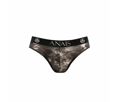 ANAIS MEN Electro Slip XL - Soft Microfiber Briefs, Military Print