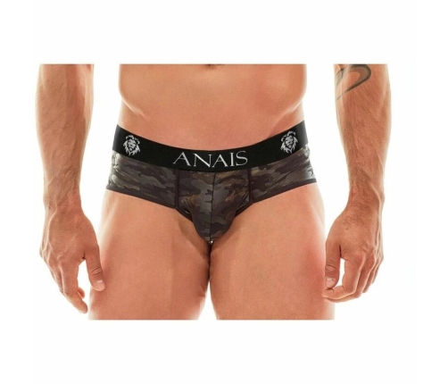 ANAIS MEN Electro Boxer Brief XL Microfiber Military Print