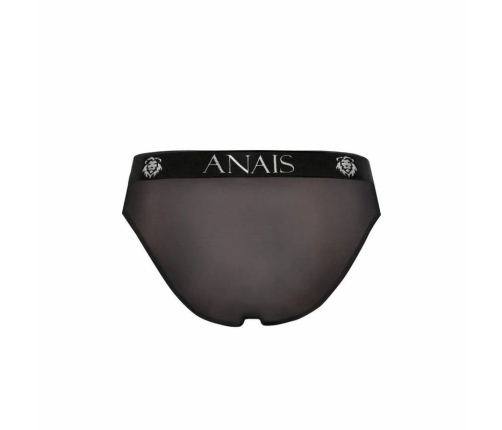 ANAIS MEN Eros Slip XL - Black Tulle Briefs with Wide Elastic Waistband