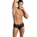 ANAIS MEN Eros Jock Bikini XL - Black Mesh, Open Back Design