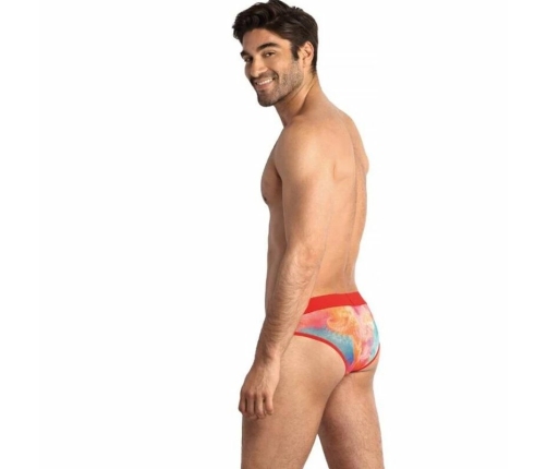 ANAIS MEN Falcon Slip XL - Banana Pattern Lycra Briefs, Wide Waistband