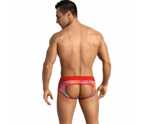 Anais Men Falcon Banana Print Lycra Jock Bikini L - Breathable Comfort