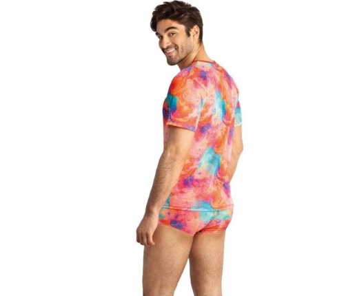 ANAIS MEN Falcon T-shirt Soft Lycra Banana Print S