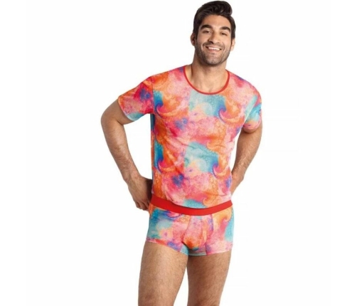 ANAIS MEN FALCON T-Shirt XL Banana Print Soft Lycra European Fit