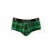 ANAIS MEN Magic Jock Bikini S Green-Black Lycra Briefs