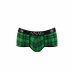 ANAIS MEN MAGIC Briefs L Green-Black Check Comfort Fit