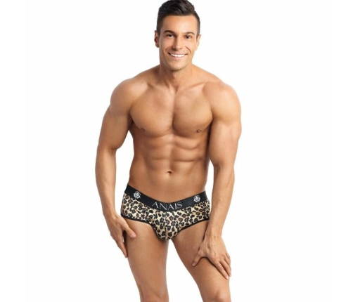 Anais Men Mercury Jock Bikini M - Microfiber Animal Print Briefs