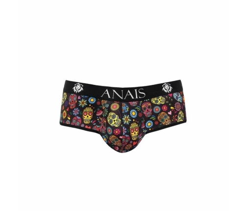 Anais Men Mexico Jock Bikini S - Floral Print, Open Back, Modal Blend