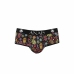 Anais Men Mexico Jock Bikini S - Floral Print, Open Back, Modal Blend