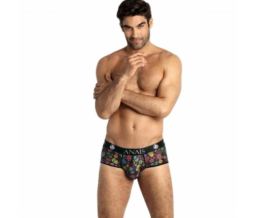 Anais Men Mexico Brief M - Sporty Floral Print, Soft Modal, Medium