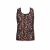 ANAIS MEN Mexico Top L - Sleeveless Modal Shirt with Floral & Skull Print