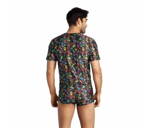 ANAIS MEN Mexico T-Shirt XL - Soft Modal, Floral Print, European Quality