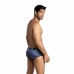 ANAIS MEN Naval Brief XL Navy Blue Sporty Striped Design