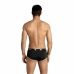 ANAIS MEN Petrol Brief S - Sporty Microfiber Underwear, Black