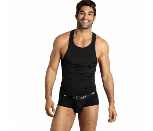 ANAIS MEN PETROL Tank Top L - Classic Sleeveless Microfiber Shirt