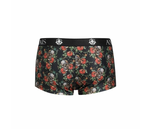 ANAIS Men Power Boxer M - Sporty Modal Shorts with Rose & Skull Print