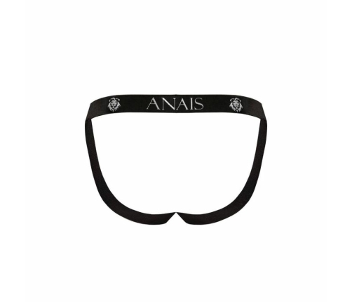 ANAIS Men Power Jock Strap L with Rose & Skull Print, Soft Modal, Clear