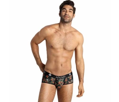 ANAIS MEN Power Brief M - Sporty Cut, Rose & Skull Print, Modal Blend
