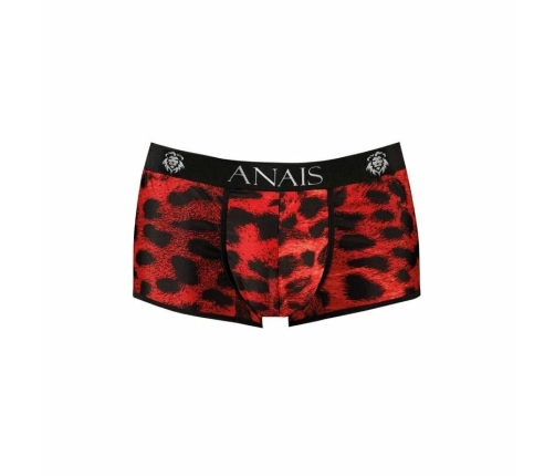 ANAIS MEN Savage Boxer S Red Microfiber Animal Print