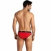ANAIS Men SOUL Slip M Red-Black Microfiber Comfort Briefs