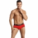 Anais Men Soul Jock Bikini L Red Microfiber Open-Back Briefs
