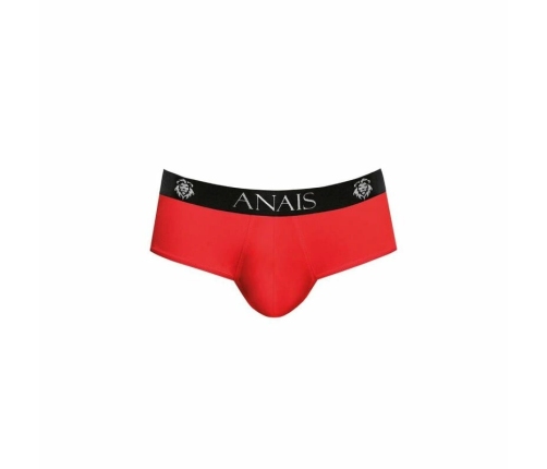 ANAIS SOUL Jock Bikini XL - Red Microfiber, Open Back, Comfort Fit