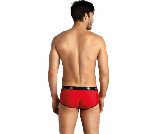 ANAIS MEN SOUL Brief XL Red Microfiber Sporty Fit Underwear